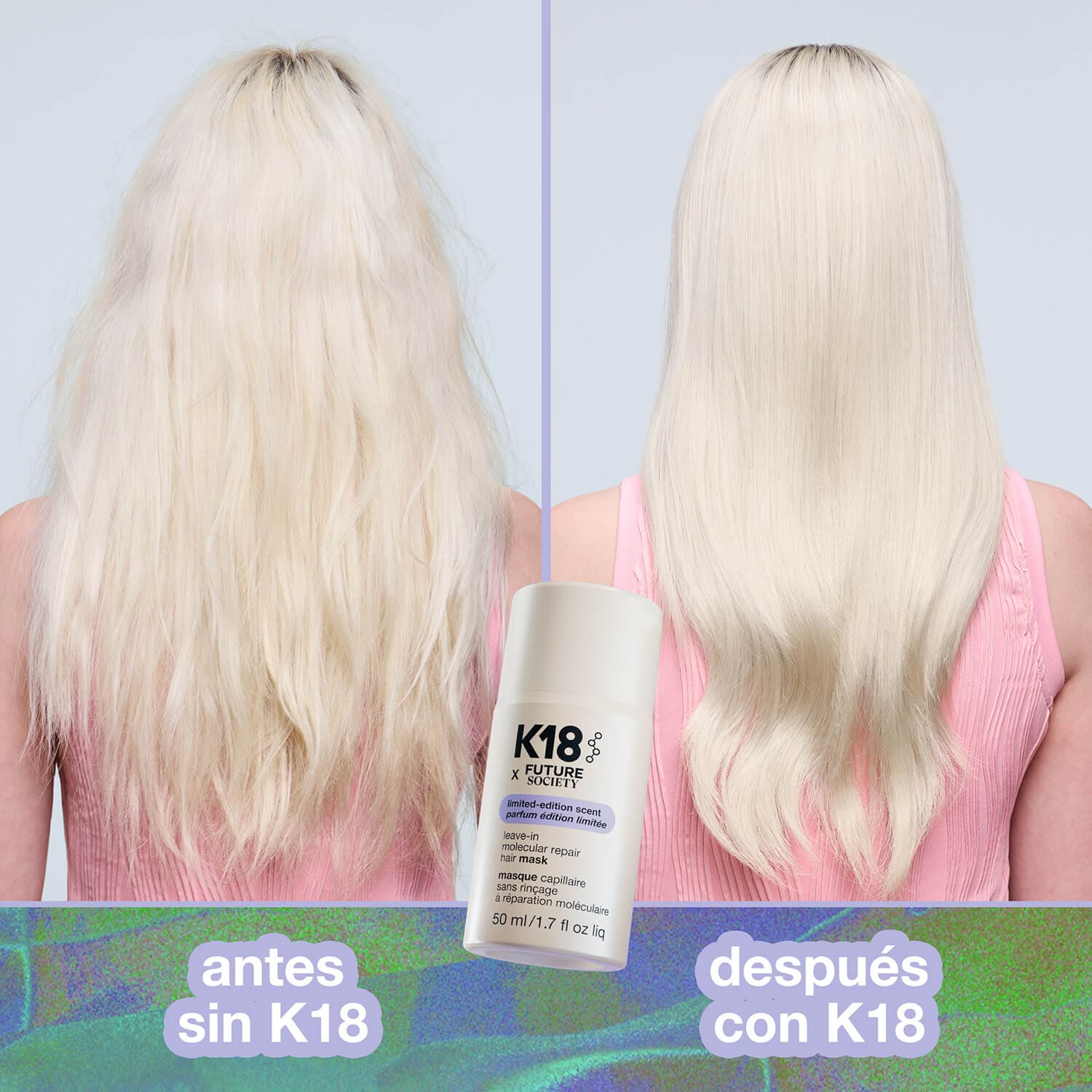 MOLECULAR REPAIR LEAVE-IN MASK K18 X FUTURE SOCIETY (MASCARILLA PARA CABELLO)